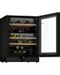 Bosch KWK16ABGAG, Wine cooler with glass door