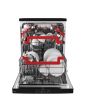 Hoover HSF 5E3DFB Free-Standing Dishwasher With WiFi