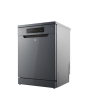 Hoover H-Dish 300 HF 4C7L0A-80 Freestanding 14 Place Setting Dishwasher - Graphite