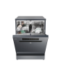 Hoover H-Dish 300 HF 4C7L0A-80 Freestanding 14 Place Setting Dishwasher - Graphite