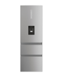 Haier HTW5618DWMG 3 Door Fridge Freezer - Silver - D Rated