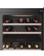 Haier HWS42GDAU1 42 Bottle Dual Zone Wine Cooler - Black