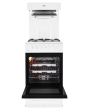 Beko KA52NEW Freestanding Gas Single Oven Cooker - White