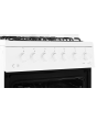 Beko KA52NEW Freestanding Gas Single Oven Cooker - White