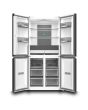 Montpellier MDAXD183DX Cross Door Fridge Freezer - Dark Inox