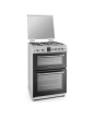 Montpellier MDOG60LW 60cm Double Gas Cooker in White