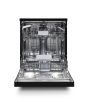 Montpellier MDWD1464K 60cm 14 Please Setting Freestanding Dishwasher - Black