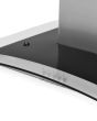 Montpellier MHG600X 60cm Curved Glass Stainless Steel Chimney Hood