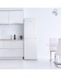 Montpellier MS175EW Static 50/50 Fridge Freezer In White