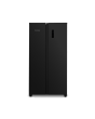 Montpellier MSBS442K American Style Side by Side Fridge Freezer - Black