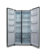 Montpellier MSBS442K American Style Side by Side Fridge Freezer - Black