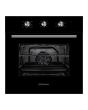 Statesman BSF60BL Built-In Single Oven - Black