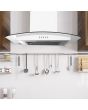 Statesman CGH60GS 60cm Chimney Cooker Hood Curved Glass