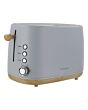 Statesman SKT05090GY 2 Slice Scandi Toaster - Grey