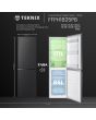 Teknix FFPH1825PB 55cm 50/50 Fridge Freezer Total No Frost - Black