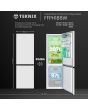 Teknix FFPH186W 60cm Frost Free Fridge Freezer - White