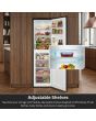 Teknix STF1725B 50/50 Fridge Freezer Static - Black