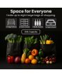 Teknix STF1725B 50/50 Fridge Freezer Static - Black