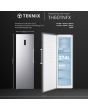 Teknix TH60TNFX 60cm Tall Frost Free Freezer with Metal Tech Cooling - Stainless Steel