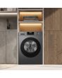 Teknix TK3W814XS 3 Series 8kg Washing Machine with 1400rpm Spin - Titanium