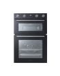 Midea MBOD70M30D0-BK Multifunction Built-In Double Oven - Black - AA Rated