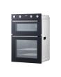 Midea MBOD70M30D0-BK Multifunction Built-In Double Oven - Black - AA Rated