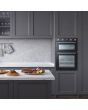 Midea MBOD70M30D0-BK Multifunction Built-In Double Oven - Black - AA Rated
