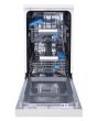 Midea MDWEF1034C(S)-WG-UK 10 Place Setting Freestanding Slimline 45cm Dishwasher - Silver