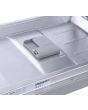 Midea MDWEF1034C(S)-WG-UK 10 Place Setting Freestanding Slimline 45cm Dishwasher - Silver