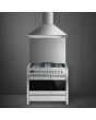 Smeg A2-81 100cm Opera Dual Fuel Range Cooker, Stainless Steel