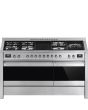 Smeg A5-81 150cm Opera Dual Fuel Range Cooker, Stainless Steel
