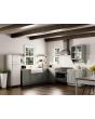 Smeg CPF9GPX 90cm Portofino Dual Fuel Range Cooker, Stainless Steel
