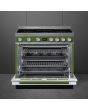 Smeg CPF9IPOG 90cm Portofino Electric Range Cooker, Olive Green