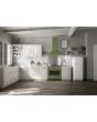 Smeg CPF9IPOG 90cm Portofino Electric Range Cooker, Olive Green
