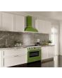 Smeg CPF9IPOG 90cm Portofino Electric Range Cooker, Olive Green