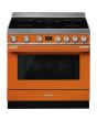 Smeg CPF9IPOR 90cm Portofino Electric Range Cooker, Orange
