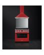 Smeg CPF9IPR 90cm Portofino Electric Range Cooker, Red