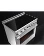 Smeg CPF9IPX 90cm Portofino Electric Range Cooker, Stainless Steel