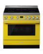 Smeg CPF9IYW 90cm Portofino Electric Range Cooker, Yellow