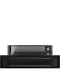 Smeg CPR915N 15cm Height Victoria Warming Drawer, Black