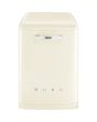 Smeg DFFABCR 60cm 50s Style Freestanding Dishwasher, Cream