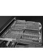 Smeg DIFABBL 60cm 50s Style Built-In Dishwasher, Black