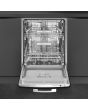 Smeg DIFABBL 60cm 50s Style Built-In Dishwasher, Black