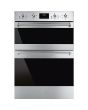 Smeg DOSF6300X Classic Double Oven, Stainless Steel