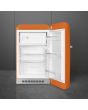 Smeg FAB10ROR5 55cm Fridge with Icebox Right Hand Hinge, Orange