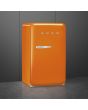 Smeg FAB10ROR5 55cm Fridge with Icebox Right Hand Hinge, Orange
