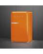 Smeg FAB10ROR5 55cm Fridge with Icebox Right Hand Hinge, Orange