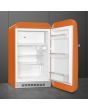 Smeg FAB10ROR5 55cm Fridge with Icebox Right Hand Hinge, Orange