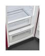 Smeg FAB28RDRB5 60cm 50s Style Right Hand Hinge Fridge with Icebox Ruby, Red