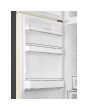 Smeg FAB30LCR5UK 60cm 50s Style Left Hand Hinge Freezer over Fridge, Cream